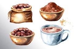 Cocoa. Watercolor collection Product Image 9