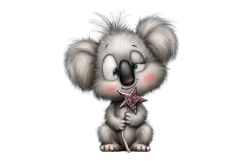 Funny Christmas Koala PNG Bundle Product Image 8