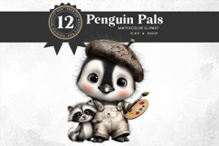 Baby Penguin Pals in Jobs Clipart Set Product Image 8