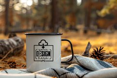 Camping White Enamel Mug Mockups Product Image 1