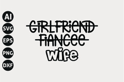 Wedding Quotes SVG bundle, Bride Svg, Bridal Party Svg Product Image 9