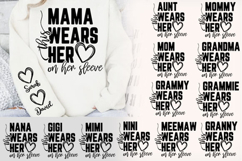 This Mama, Grandma, Nana Wears Svg Bundle Product Image 1