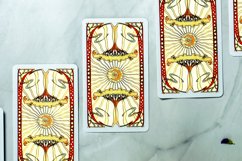 Tarot cards on fortune teller desk. Magic rituals Product Image 1