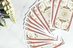 Tarot cards on fortune teller desk. Magic rituals Product Image 1