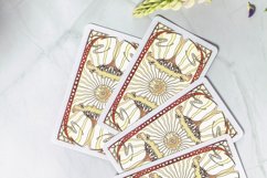 Tarot cards on fortune teller desk. Magic rituals Product Image 1