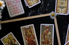 Tarot cards on the table, choosing concept. Product Image 1