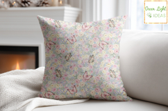 Cottage Spring Seamless Patterns, Floral Garden Backgrounds Product Image 7