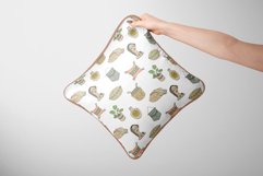 Hand Drawn Boho Home Decor Illustrations. Clipart & Patterns Product Image 7