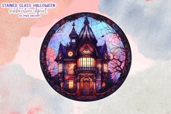 Stained Glass Halloween Sublimation Clipart Product Image 8