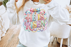 He Is Risen png, Christian Easter png Product Image 8