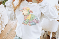 Patchwork Easter Lamb png Product Image 8