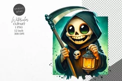 Halloween clipart, Death clipart, Autumn clipart Product Image 1