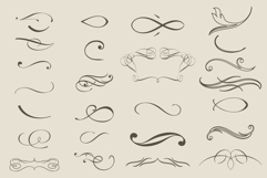 Hand drawn vintage ornaments set Product Image 9