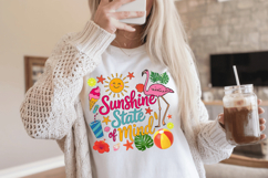 Sunshine state of mind PNG sublimation |Beach &amp; Summer PNG T Product Image 8