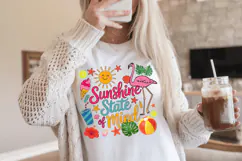 Sunshine state of mind PNG sublimation |Beach & Summer PNG T Product Image 8