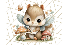Forest Fairy Garden Creatures PNG, Whimsical Woodland Art Product Image 4
