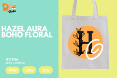 Hazel Aura Boho Floral Monogram Product Image 1