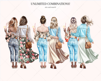 Western Sisters Clipart Portrait Creator Product Image 5