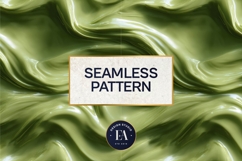 Matcha Liquid Marble, Green Abstract Swirl Digital Paper Product Image 3