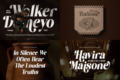 Modern and Retro Serif Font Bundle Product Image 4