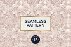 Fairy Lace Digital Paper, Floral Lace Pattern Product Image 3