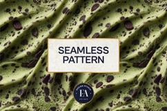 Matcha Ice Cream Pattern, Matcha Dessert Digital Paper Product Image 3