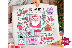 Trendy Tis the Season PNG, Christmas PNG Product Image 1