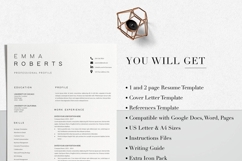 Resume Template | CV Template - Emma Roberts Product Image 9