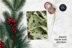 Matcha Ice Cream Pattern, Matcha Dessert Digital Paper Product Image 4