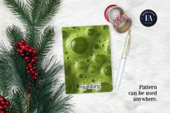 Matcha Foam Texture, Green Bubble Pattern Product Image 4