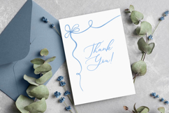 Watercolor Blue Ribbon Bow Clipart Product Image 8