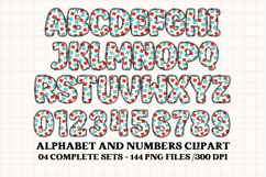 Alice in Wonderland Alphabet png, wonderland letters doodle Product Image 2