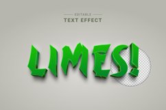 Editable Text Effect for Illustrator. Vector Graphic styles Product Image 1