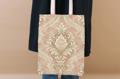 Champagne Pink Toile Digital Paper Pack, Vintage Floral Product Image 8