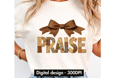 PRAISE Patchwork Png - Christian Digital Sublimation Designs Product Image 1