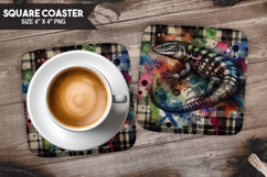 Pets &amp; Cute Animals Square Coaster Bundle, Pet Lover Gift Product Image 8