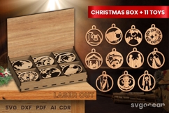 Christmas Decor Laser Cut Megabundle | Glowforge | SVG Product Image 4