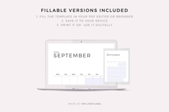 2028 Monthly Calendar Printable &amp; Fillable, A4/Letter Size Product Image 8