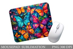 Butterflies Mouse Pad. Butterflies Mouse Pad Design Product Image 1