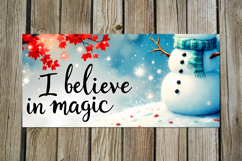 Christmas Snowman card | 4 xmas Sublimation Mug designs P2 Product Image 4
