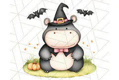 Halloween Animal Costumes PNG, Cute Spooky Animals Clipart Product Image 4