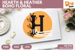 Hearth &amp; Heather Boho Floral Monogram Product Image 1