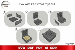 Christmas Box Laser Cut | 11 Christmas Toys | Glowforge Product Image 4