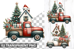 Christmas Sublimation Clipart Bundle - Christmas PNG files Product Image 9