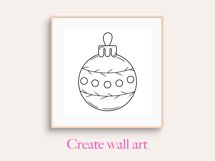 50 Christmas Balls Procreate Stamps Brushes Product Image 8