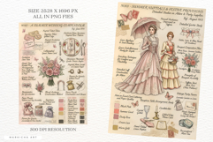 Summer Wedding Junk Journal Pages Product Image 3