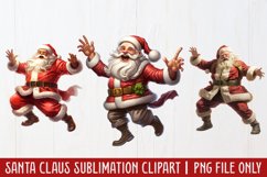 Santa Claus Sublimation Clipart Product Image 1