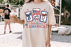 God Bless America PNG T-Shirt|4th of July PNG Sublimation Product Image 9