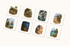 Castaway Survival Adventure Clipart Product Image 9