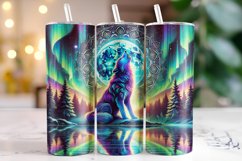 Wolf Tumbler Wrap | Sublimation | Tumblers Product Image 1
